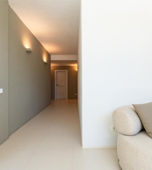 Resa Estates Ibiza modern finca villa for sale hallway.jpg